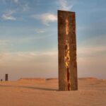 West of Qatar Richard Serra, Mushroom Hills, CamelRace track - The Practical Side: Logistics and Value