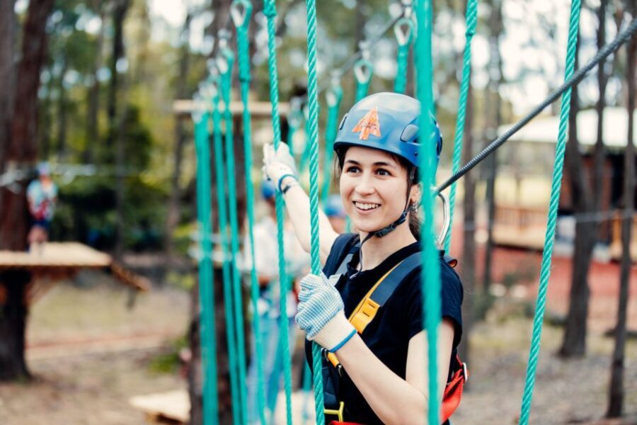 Yeodene: Tree Ropes Courses - Location and Setting