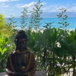 Yoga at sunrise at Sofitel Moorea, overlooking Tahiti - An In-Depth Look at the Sunrise Yoga Tour