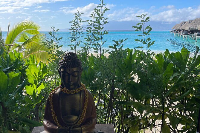 Yoga at sunrise at Sofitel Moorea, overlooking Tahiti - An In-Depth Look at the Sunrise Yoga Tour