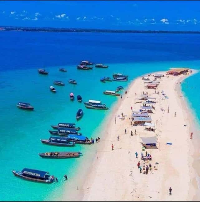 Zanzibar: Prison Island, Nakupenda and Stone Town Tour - Nakupenda Sandbank: Relaxation and Seafood Feast