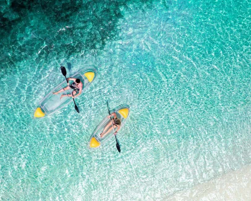 Zanzibar: Tandem Clear Kayak Tour & Dinner at The Rock - Detailed Itinerary Breakdown