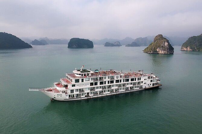 Ambassador Cruise - Heritage Ambassador in Halong Bay (2D1N) - Overview of the Ambassador Cruise in Halong Bay
