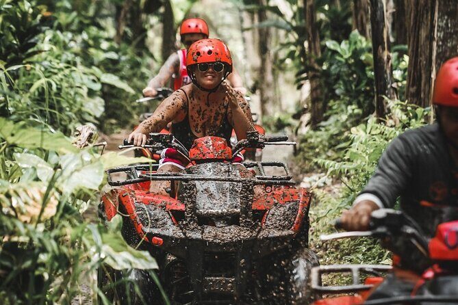 ATV Quad Bike Bali with Gorilla Cave & Lunch at Cretya Sunset - Gorilla Cave & Hidden Waterfalls
