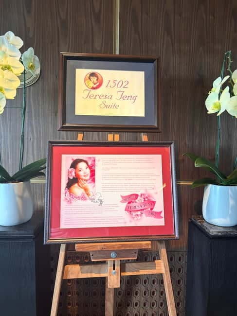 Chiang Mai InterContinental Afternoon Tea & Teresa Teng Room - Visiting Room 1502: A Unique Glimpse into Musical History