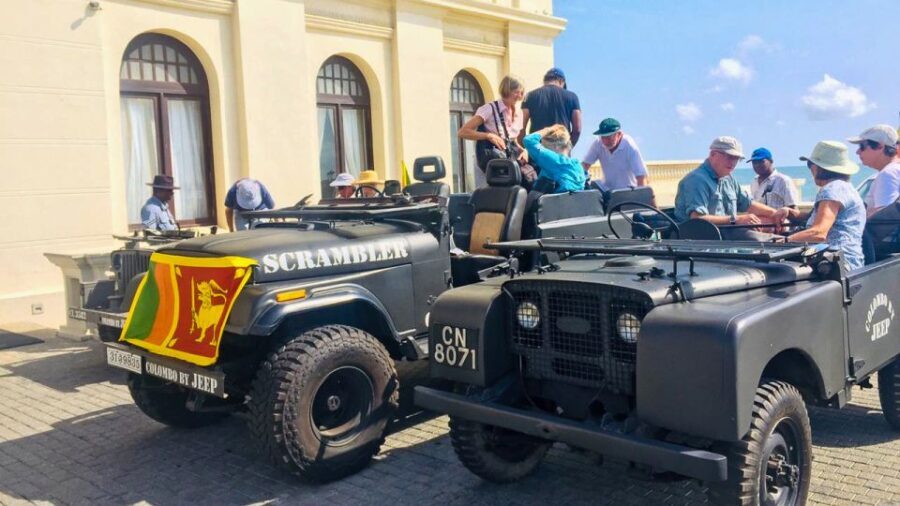 Colombo: City by World War Jeep Private Tour - Detailed Breakdown of the Itinerary