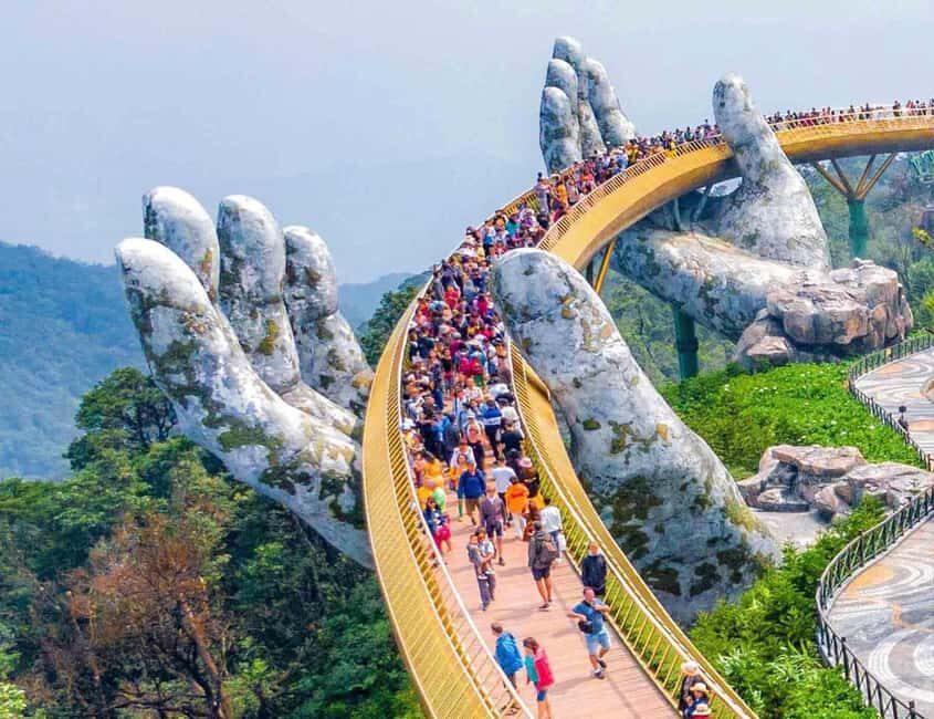 Da Nang City Side - Golden Bridge & BaNa Hills Day Tour - Transportation and Group Size