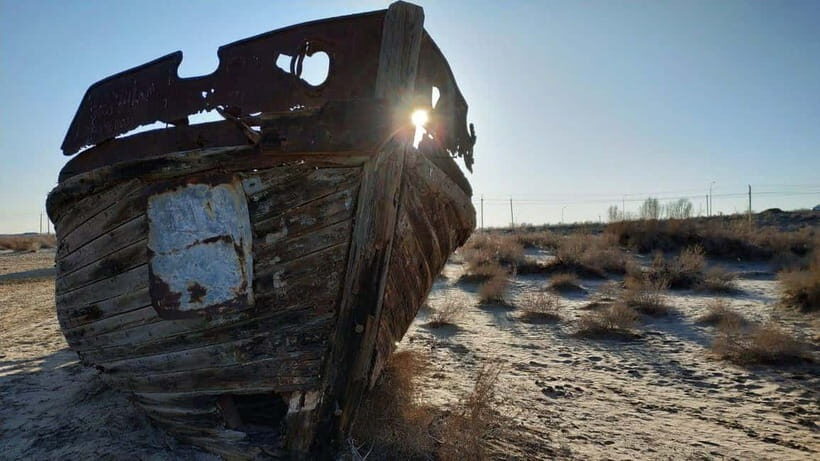 Daytrip from Khiva to Aral Sea Cemetery of Ships. All in one - Key Points