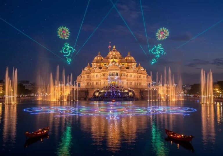 Delhi: Akshardham Light & Water Show Private Tour w/ Options - The Value Factor