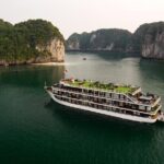 Doris Cruise 5 star cruise 3 days visiting Halong - Lan Ha Bay - Day 2: Exploring Viet Hai Village and Hidden Beaches