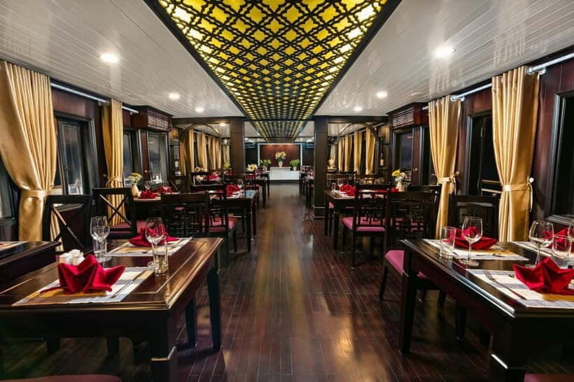 From Hanoi/Ha Long:La Regina 4 star cruise - Bai Tu Long Bay