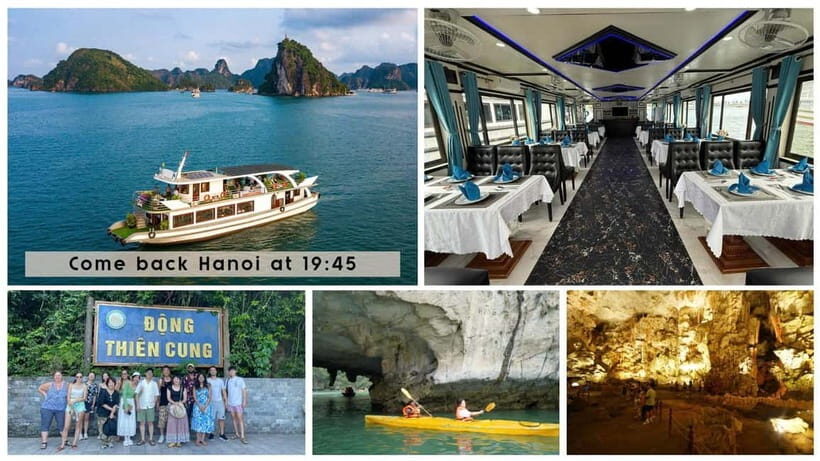 From Hanoi: Halong Cruise With Lunch & Come Back Hanoi Early - Navigating the Bay: The Main Attractions