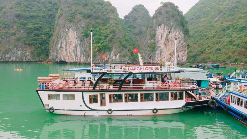 From Hanoi: Lan Ha Bay 1 Day with interesting activities - The Cruise: Comfort Meets Adventure