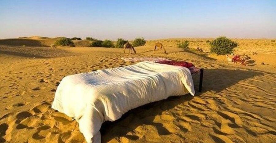 From Jaisalmer: Private Trip Under Stars with Camel Safari - The Desert Camping Experience
