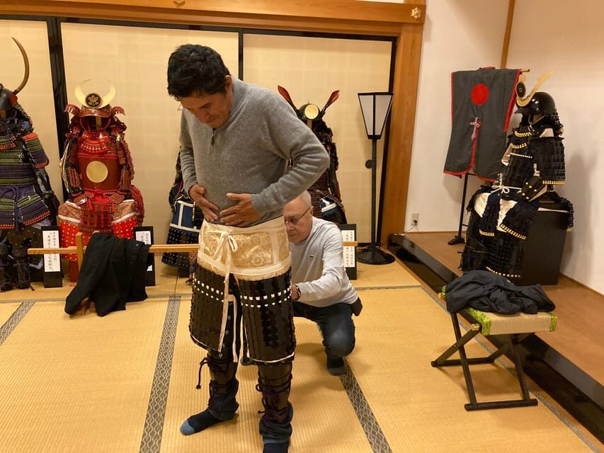 From Kyoto/Osaka/Kobe: Samurai Armor Dressing in a Castle - A Closer Look at the Experience