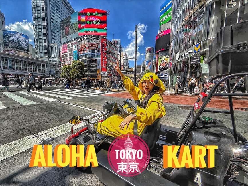 Go-kart tour Tokyo Tower to Shibuya (IDP&Passport Required) - A Closer Look at the Tour Itinerary