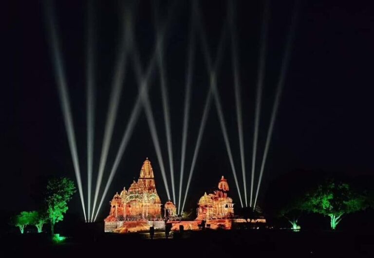 Guided Khajuraho Temples Tour with Light and Sound Show. - The Light and Sound Show: A Nighttime Marvel