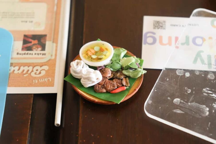 Ha Noi: Miniature Food Crafting Workshop - The Value of the Experience