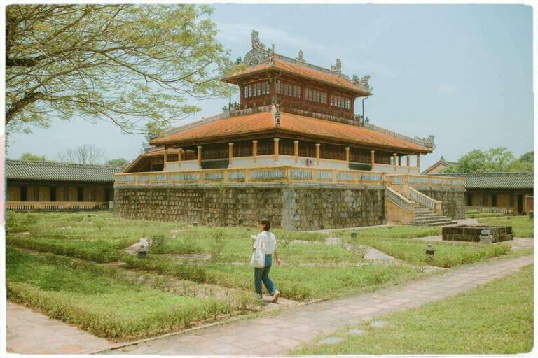 Hue City Sightseeing Shore Excursion Tour From Chan May Port - The Serenity of Thien Mu Pagoda