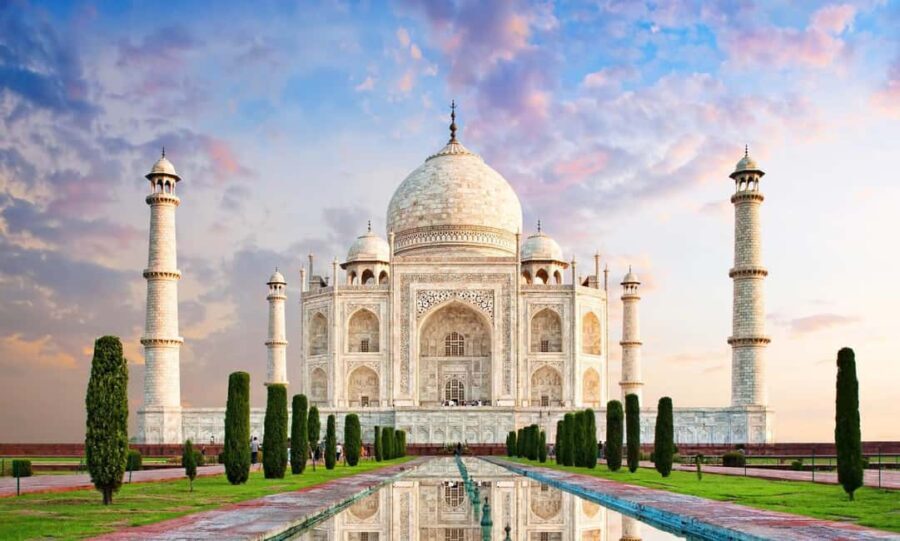 Jaipur: Sunrise Taj Mahal, Agra Fort & Baby Taj Day Trip" - The Crown Jewel: Witnessing the Taj Mahal at Sunrise