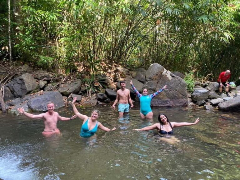 Khao Laks Best: Elephant Sanctuary,Rubber Tapping&Waterfall - Tranquil Waterfall & Scenic Relaxation