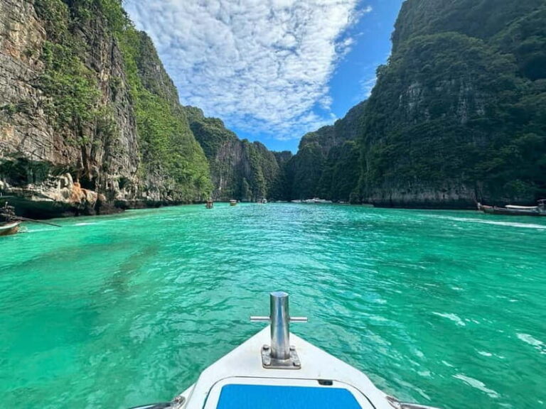 Koh Phi Phi: Halfday Sunset Bamboo & Nui Bay Speedboat Tour - A Close Look at the Itinerary