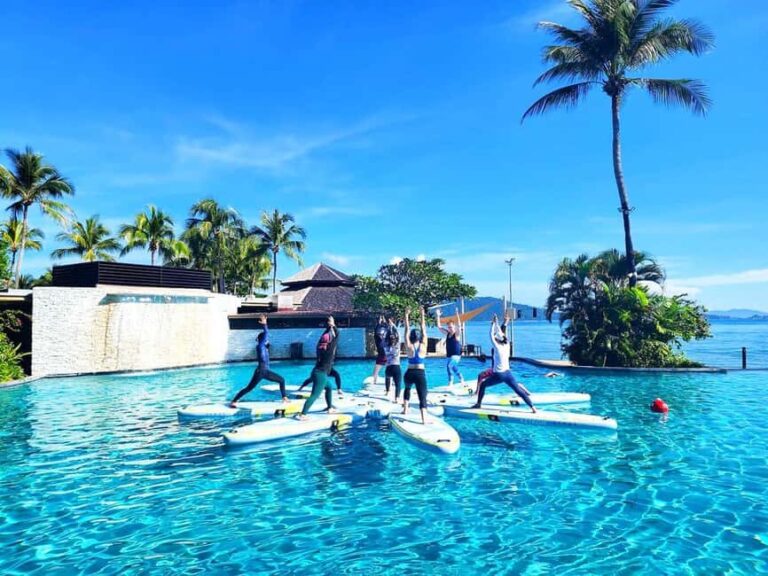 Kota Kinabalu: 5 Star Shangri-La Tanjung Aru Hotel SUP Yoga - The Itinerary and Experience Breakdown