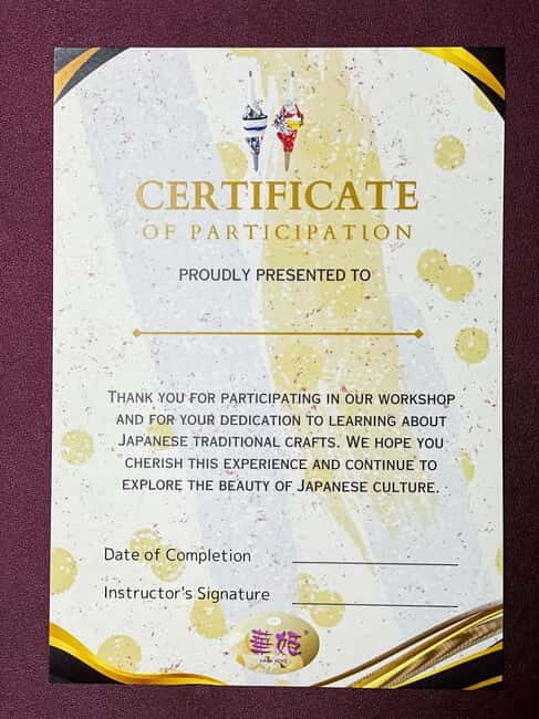 Kyoto: Handmade Japanese Paper Kimono Doll Making Experience - Practical Tips for Visitors