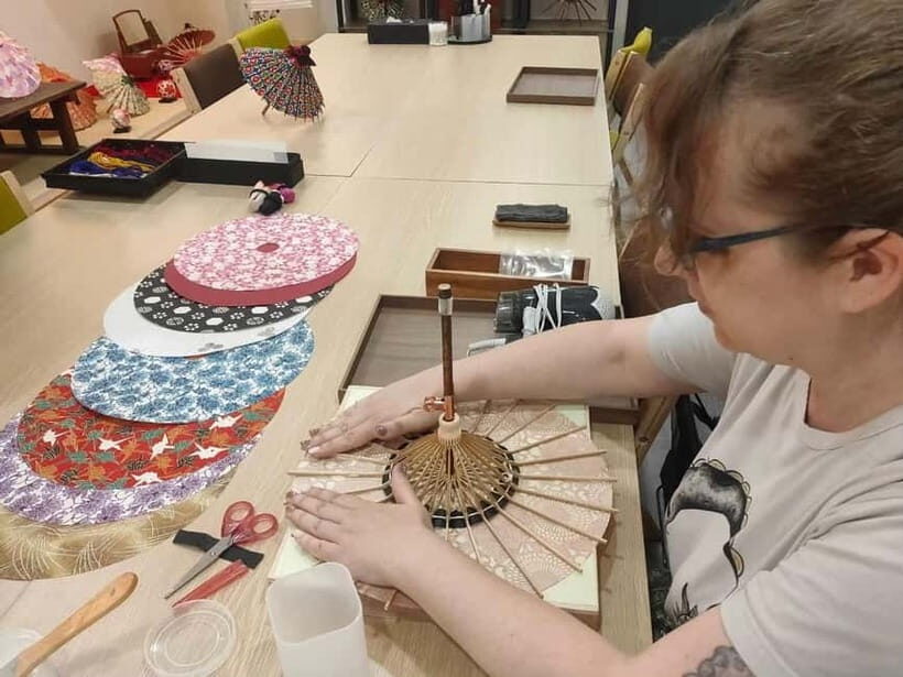 Kyoto: Traditional Mini Umbrella Making Workshop - The Experience: What to Expect