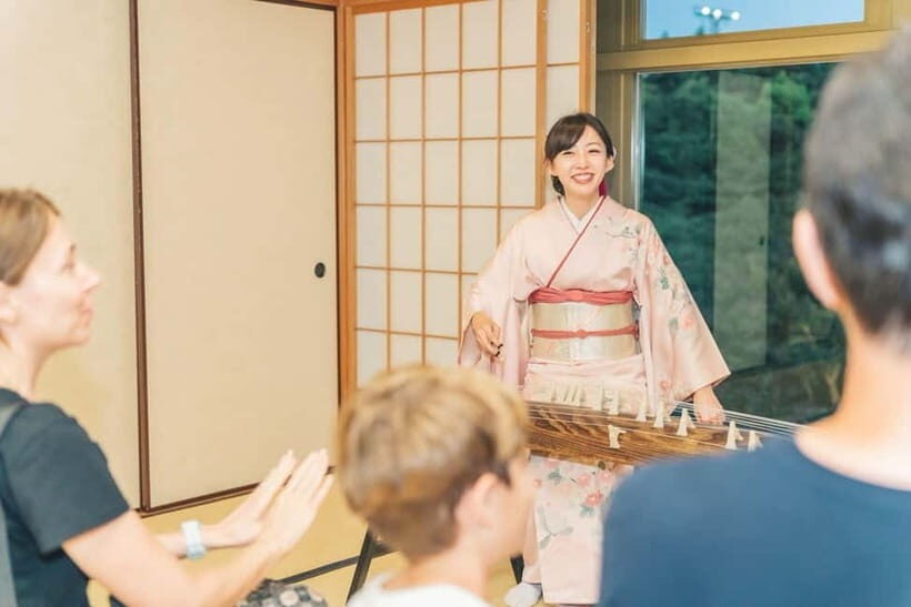 Kyoto:60-Minute Matcha with Traditional Japanese music show - The Value of the Experience