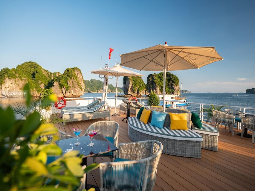 Lan ha Bay 5star cruise day trip, kayaking, swimming, bike