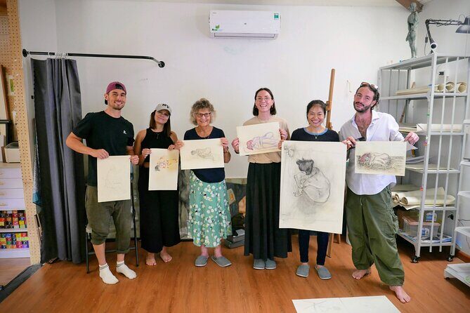 Life Model Drawing with Art-Tutor Hanoi - Key Points