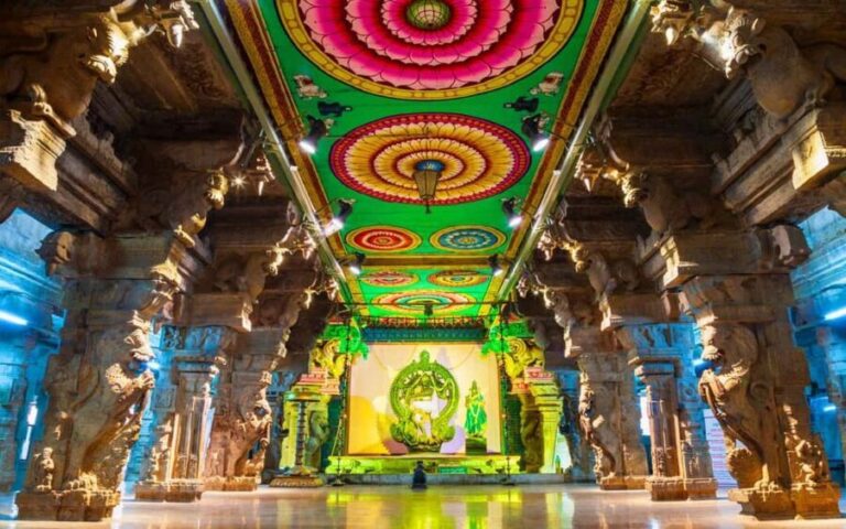 Madurai: Culture and History Night Tour of Temple and Palace - The Palace Light & Sound Show: A Visual Feast