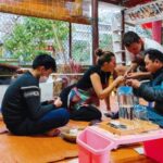 Making the paper flower's experience in Hue - What to Expect from the Paper Flower Making Experience