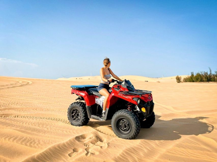 Mui Ne : White Sand Dunes Quad Bike (ATV) Rental Service - The Itinerary in Detail