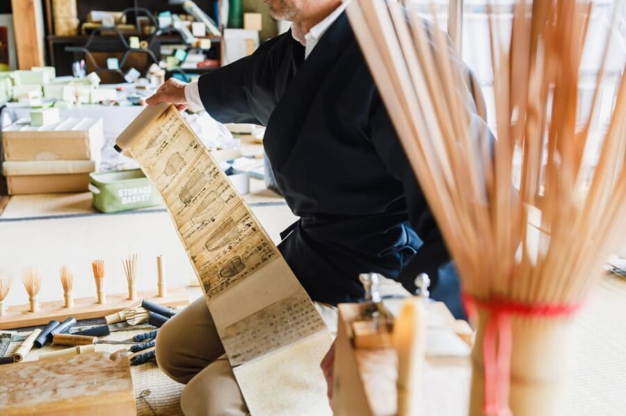 Nara: Visit a Tea Whisk Maker & Make Your Own Tea Whisk - A Closer Look at the Experience