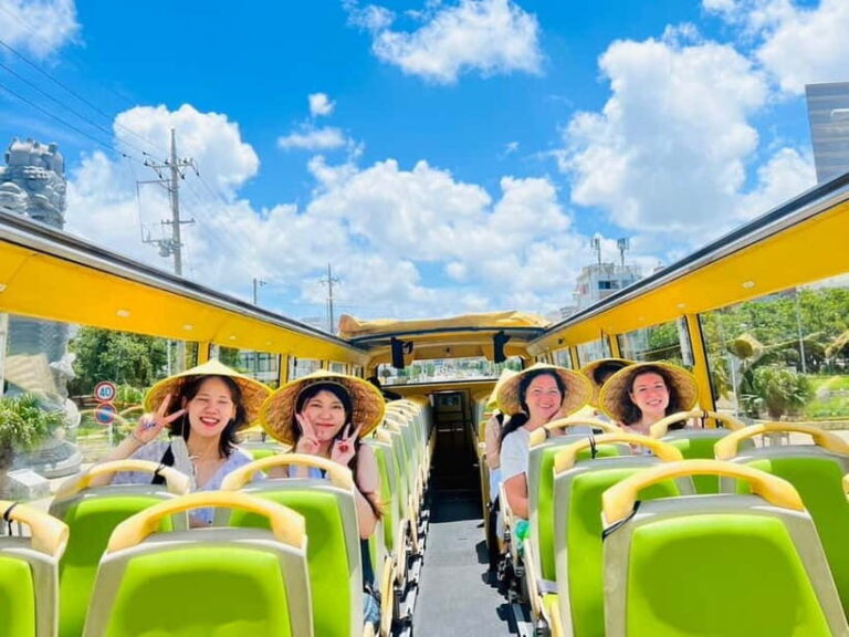 Okinawa: Double-Decker Open Top Bus Tour for Shuri Castle - Detailed Breakdown of the Itinerary