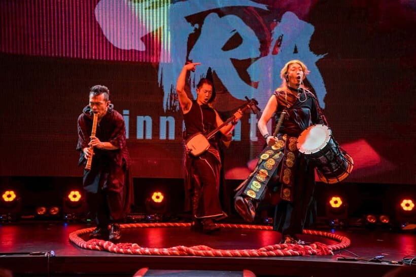 Osaka:SUMO BEATS SHOWCASE: Taiko Drum and Wagyu burger! - The Interactive and Participatory Elements