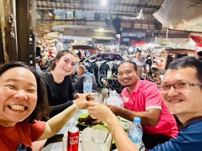 Phnom Penh: Street Art and Food Tour with Pickup and Beer - An Authentic Culinary Journey