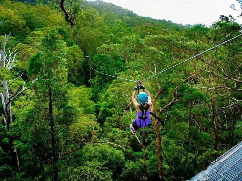 Phuket: Phang Nga Monkey Cave, Rafting & Zipline Day Tour - Detailed Breakdown of the Experience