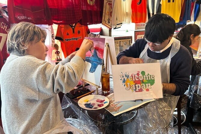 Seasonal Japanese Culture Osaka Paint and Wine Experience - The Artistic and Cultural Appeal