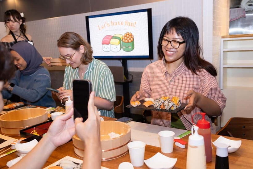 Shibuya Tokyo: Sushi Making Class (Vegan/Vegetarian/Halal) - What to Expect During the Class