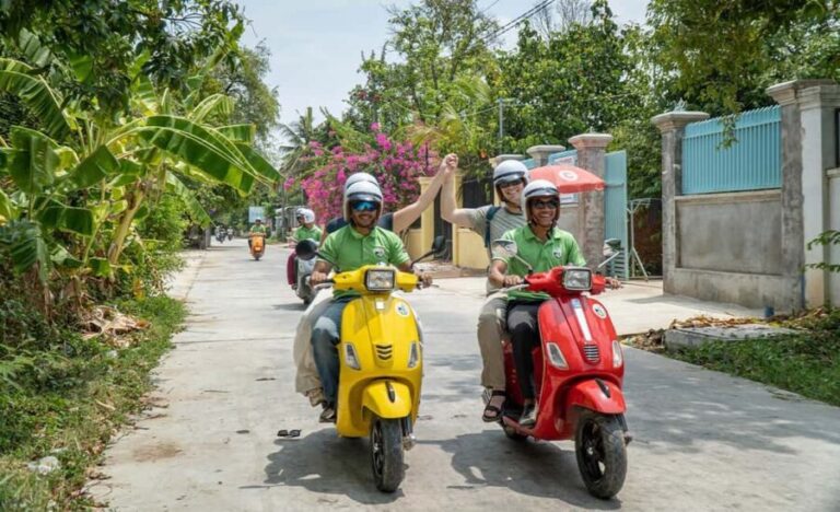 Siem Reap Cooking Class & Culinary Vespa Adventure - Scenic Vespa Ride Through Village Life