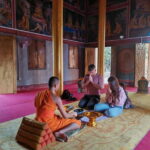 Siem Reap: Monk Blessings and Village Life Scooter Tour - Village Home Visit and Rice Cake Making