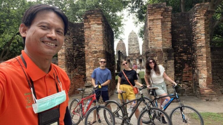 Sukhothai: Historical Park & Countryside Cycling Tour - The Itinerary: What You Can Expect