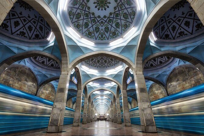 Tashkent Food and Metro Journey - Stop 2: Tashkent Metro – A Hidden Architectural Treasure