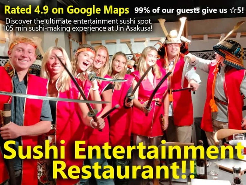 Tokyo: Learn to Make Sushi - Interactive Samurai Experience - Who This Experience Suits Best