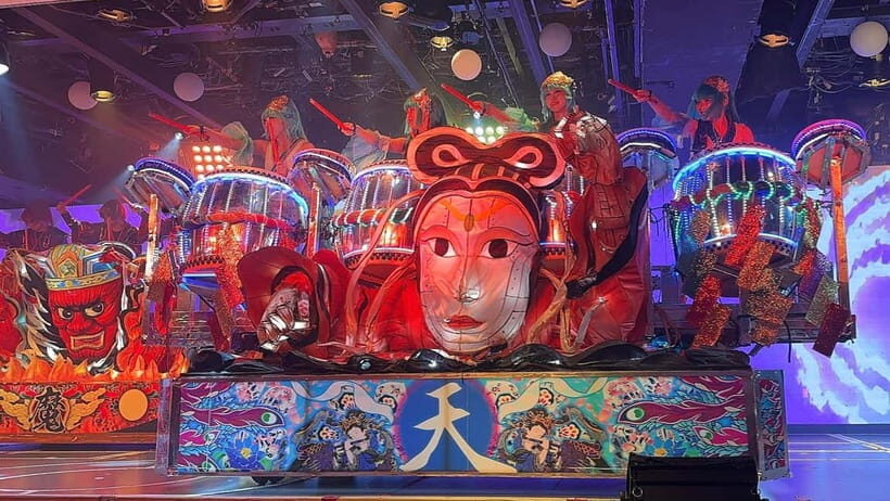 Tokyo: Samurai Restaurant Show Ticket with 2 Drinks - Included Drinks and Food