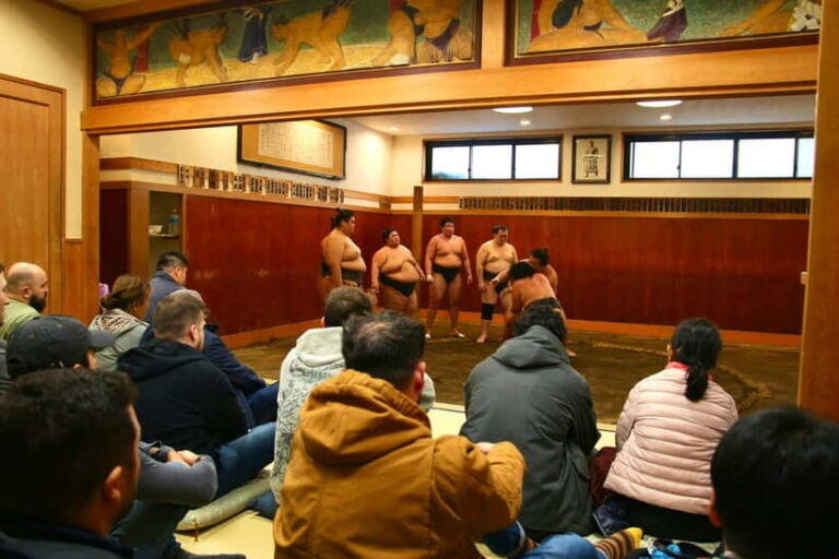 Tokyo: Sumo Morning Practice & Behind-the-Scenes Access - Who Will Love This Experience?