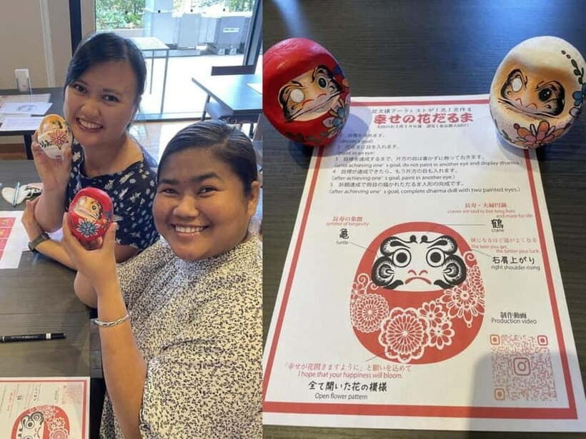 Traditional Japanese Experiences & Kobe Beef Dinner - Daruma Doll Painting & Kobe Beef Dinner